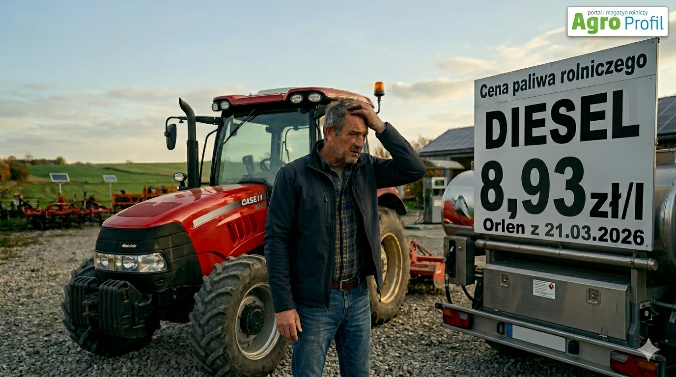 Cena diesla w hurcie blisko 9,0 zł/l. CZAS NA OBNIŻKĘ AKCYZY!!! Rząd i Orlen zarabiają, gdy rolnicy walczą o przetrwanie