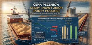 Cena pszenicy w portach