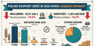Polski eksport zbóż