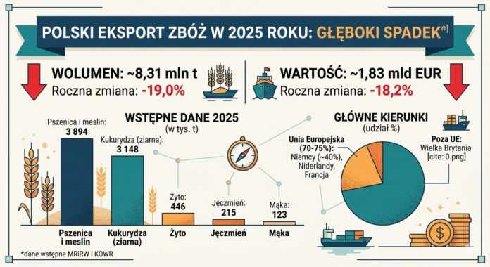Polski eksport zbóż