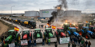Protesty rolnicze w Hiszpanii
