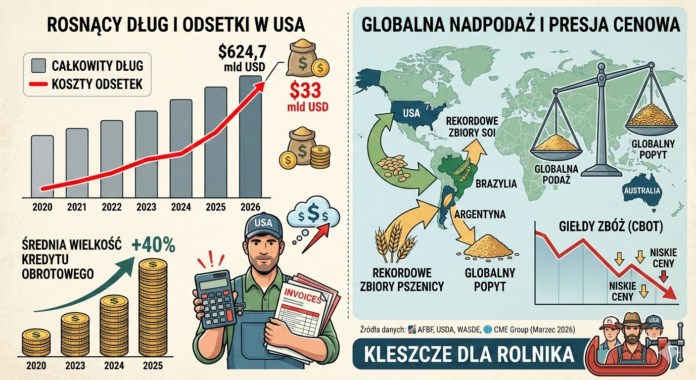 USA - sytuacja w rolnictwie