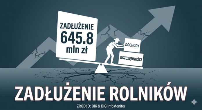 zadłużenie rolników marzec 2026