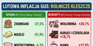 Inflacja w lutym 2026