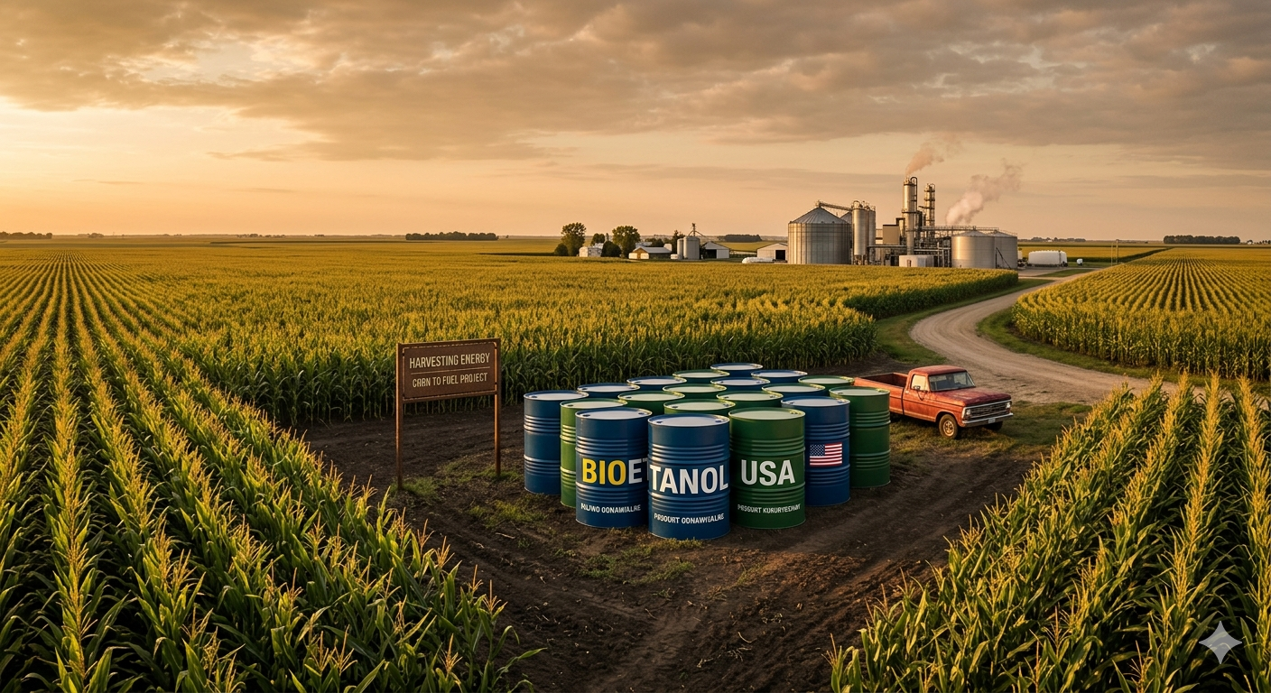 Cena zbóż: Kukurydza w Chicago korzysta na E15