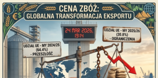 Cena zbóż w kontekście zmian ukraińskiego eksportu