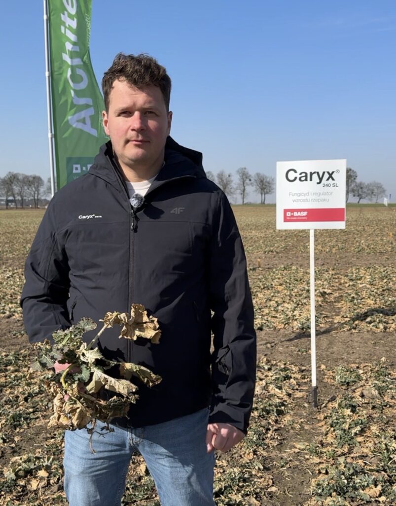 Pierwsze oznaki wiosny w Pamiątkowie. Jak przezimowały zboża i rzepak? 1 Marcin Łański BASF