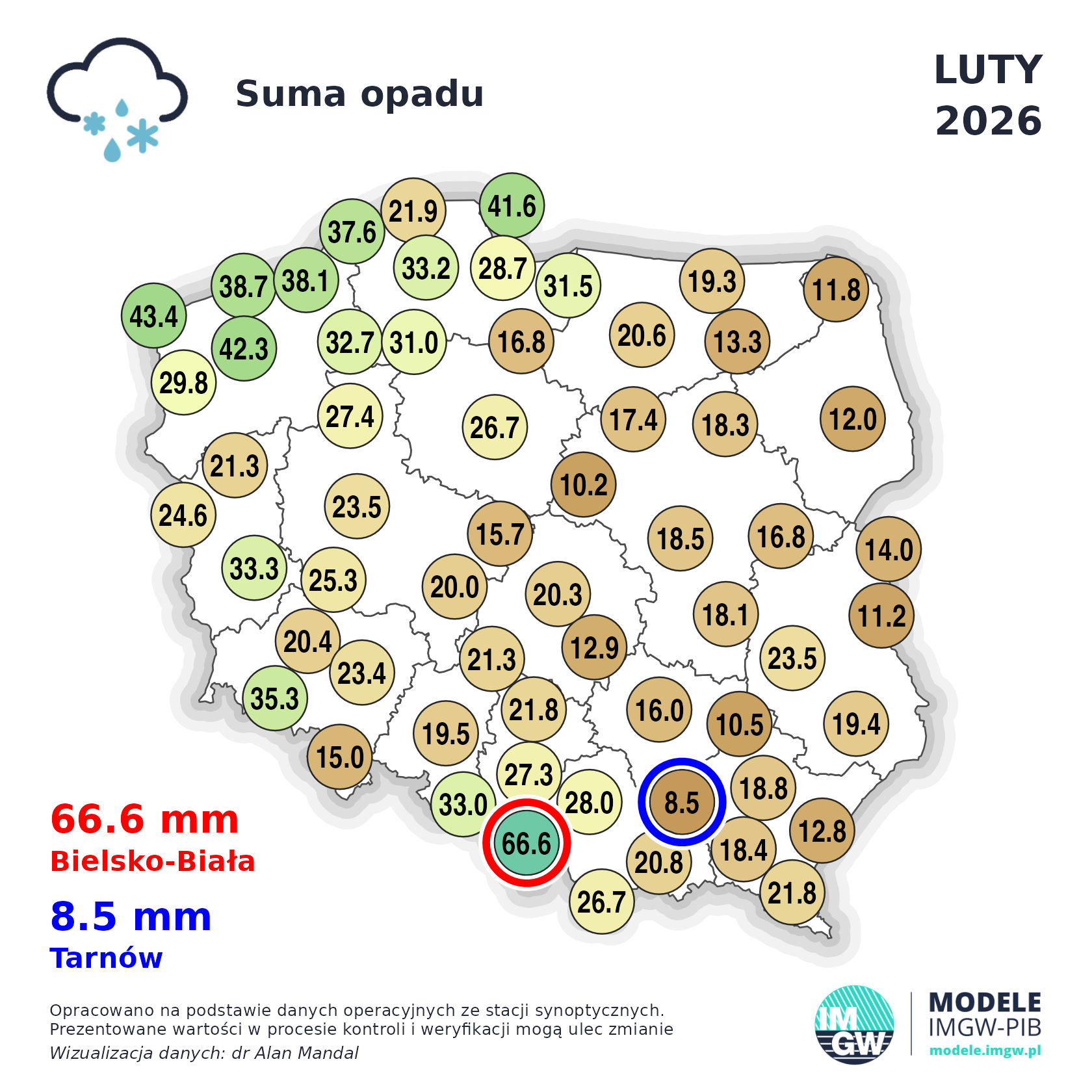 Luty 2026- podsumowanie pogody. Czy w marcu wróci zima?