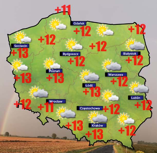 Pogoda 22 marca- suchowiej rozpędzi się do 50 km/h