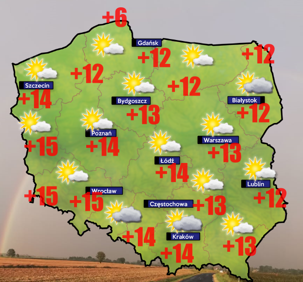 Pogoda- do 1 kwietnia szansa na większy deszcz jest tylko lokalnie
