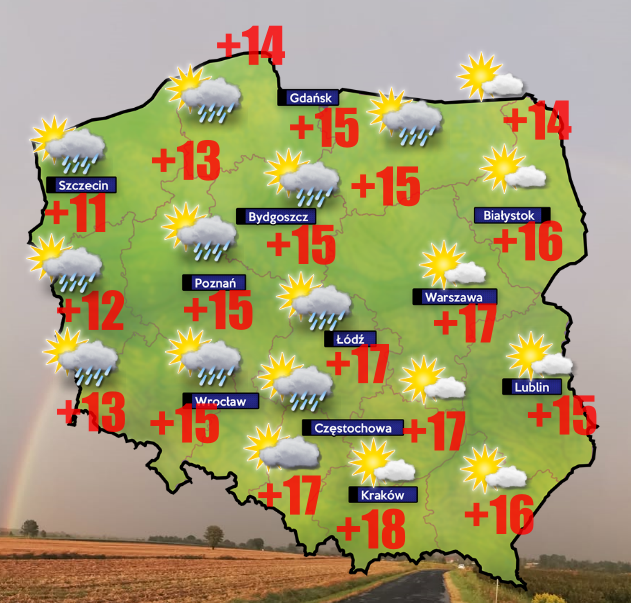 Pogoda- 25 marca pojawią się liczne zamiecie piaskowe