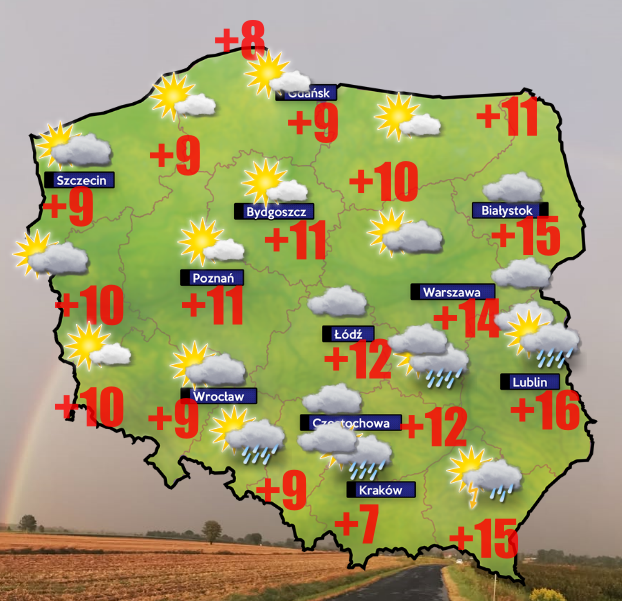 Pogoda- do -4 stopni w Pile, Świeciu i Szamotułach