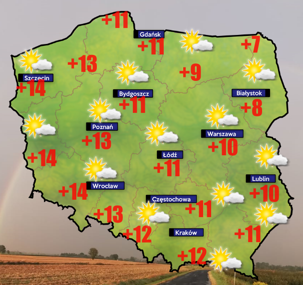 Pogoda 6 marca- zimy nie widać