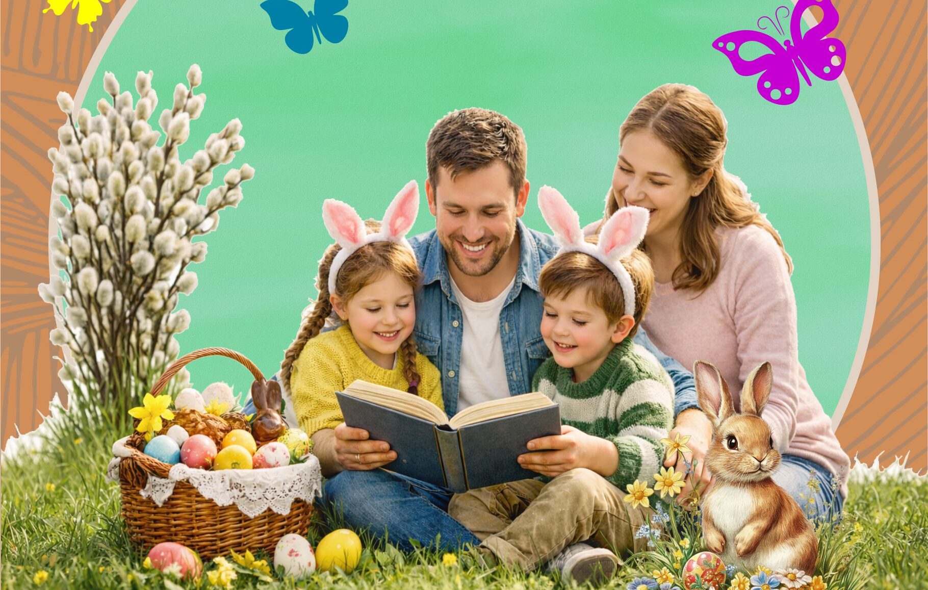 Warsztaty wielkanocne dla rodzin w Uzarzewie 2026 – „Wielkanocne opowieści”