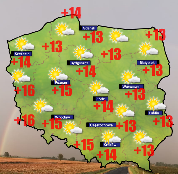 Pogoda 24 marca- silny wiatr na północy i zachodzie kraju