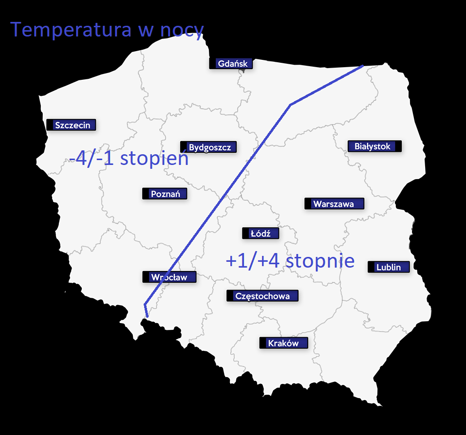 Pogoda- do -4 stopni w Pile, Świeciu i Szamotułach 2