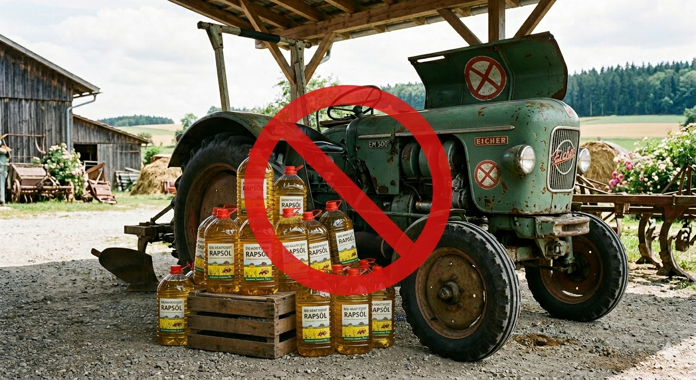 Ceny paliw zmuszają do desperacji? Niemieccy rolnicy ryzykują fortunę, tankując rzepak