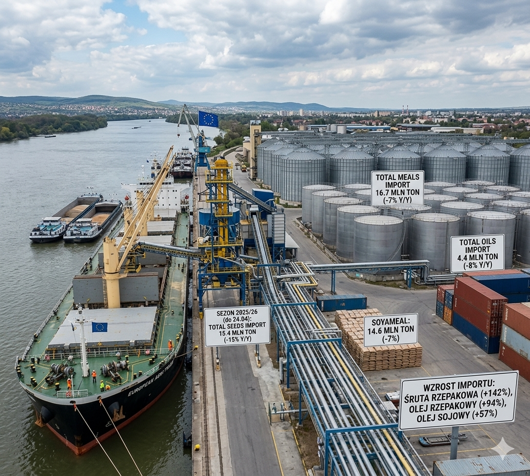Unia Europejska ogranicza import nasion oleistych w okresie 2025/26