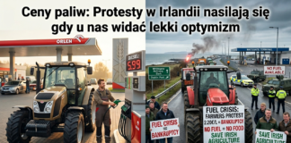 Ceny paliw - protesty w Irlandii