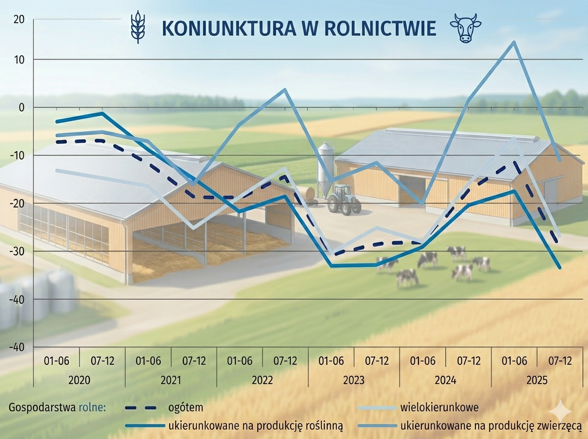 Rekordowy pesymizm na polskiej wsi. GUS publikuje najgorsze dane od 3 lat!