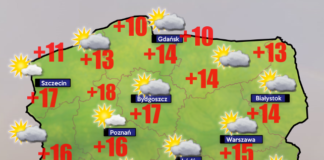 pogoda 24 kwietnia