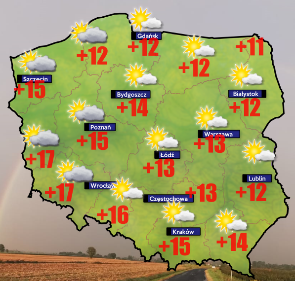 Zamiecie piaskowe 13 i 14 kwietnia- najgorzej na Ziemi Łódzkiej
