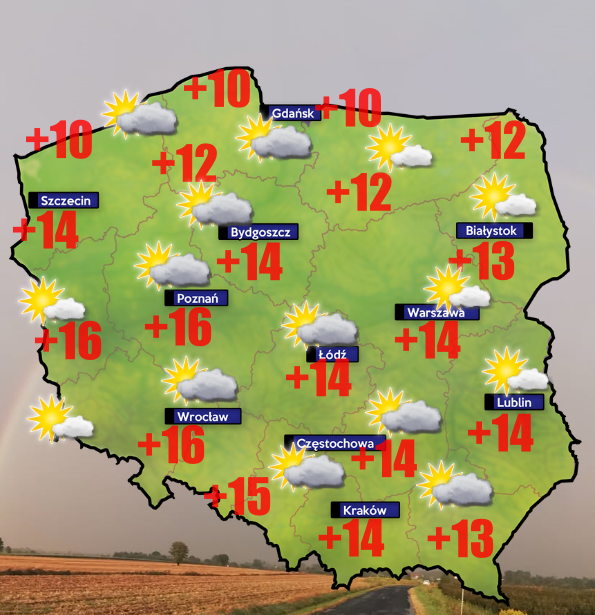 Pogoda 23 kwietnia