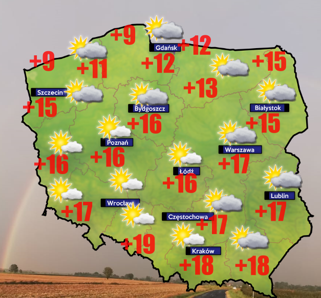 Pogoda- wiatr do 75 km/h w Ustce i Łebie