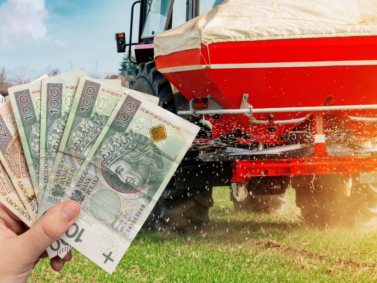 Dopłaty do nawozów 2026: 70% dofinansowania i wsparcie do paliwa. KE daje zielone światło!