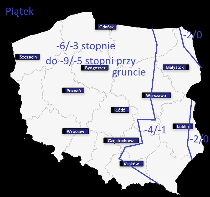 -9 stopni przy gruncie na termometrach- pogoda 10 kwietnia