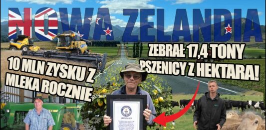 rolnictwo w Nowej Zelandii