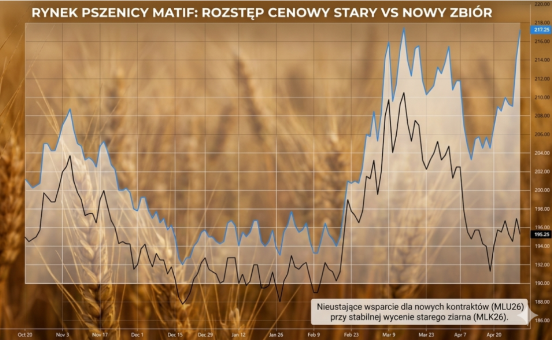 Cena pszenicy na nowe zbiory mocno w górę: Australia i pogoda dają wsparcie