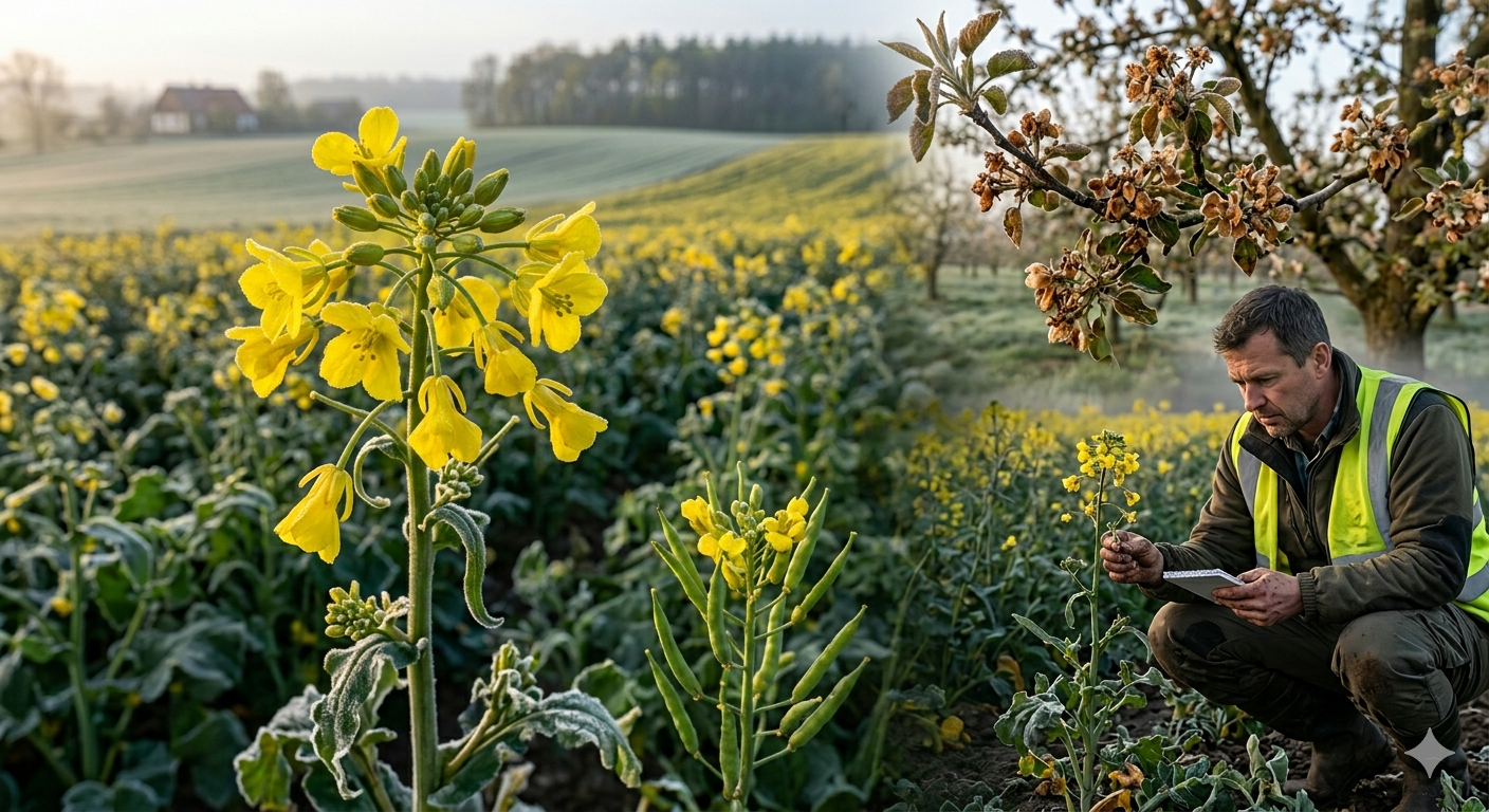Przymrozki wiosenne 2026: Fala chłodów zdziesiątkowała uprawy. Sprawdź, jak uzyskać odszkodowanie