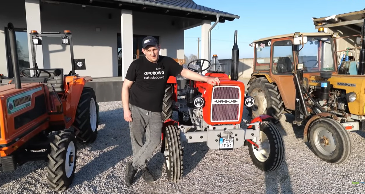 Remontuje i sprzedaje stare Ursusy. Ponad 30 tys. zł za Ursusa C-360 i klientów nie brakuje!