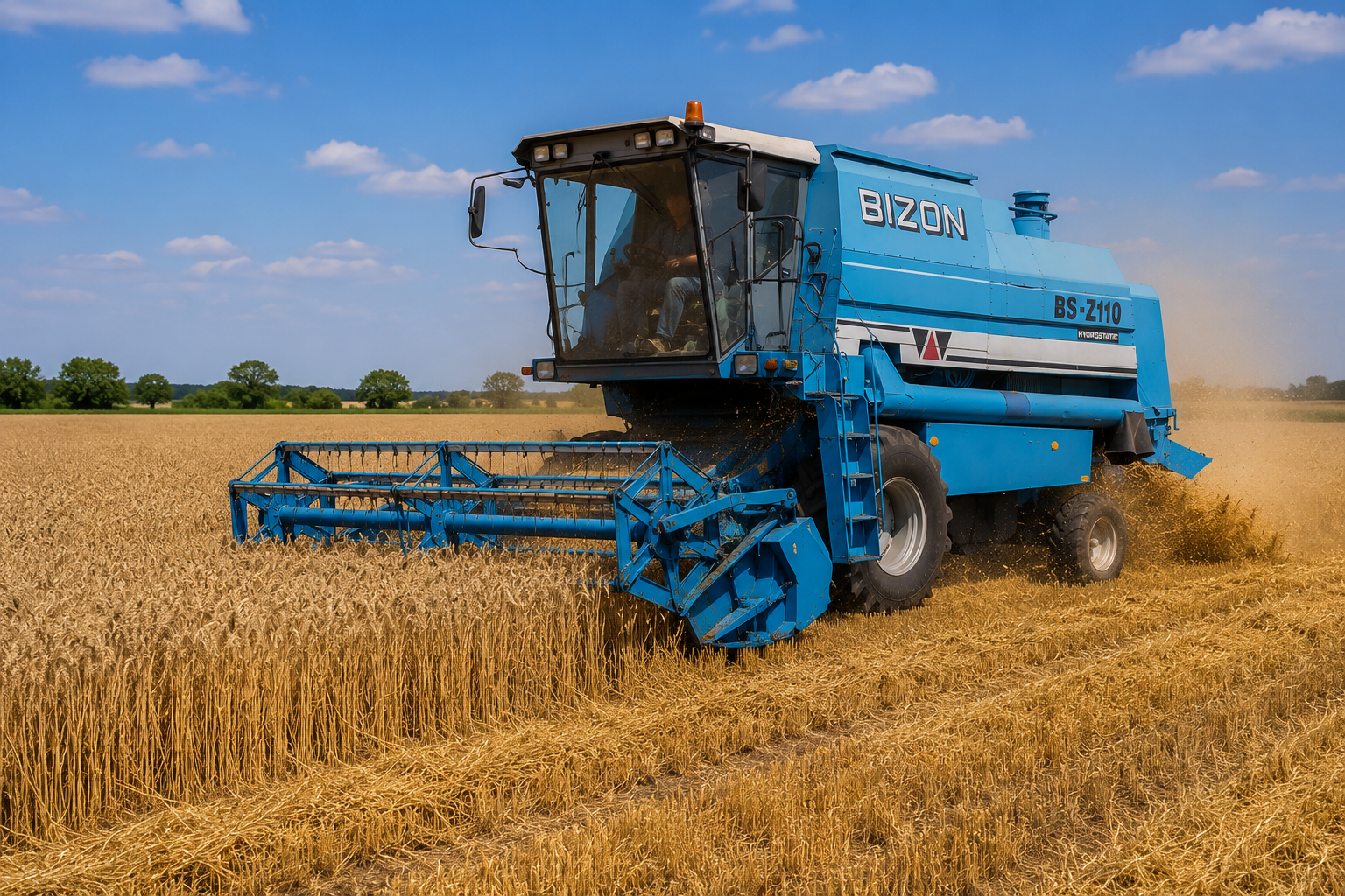 Bizon BS Z110 miał moc, o której inni mogli tylko marzyć. Ten kombajn wyprzedzał swoje czasy