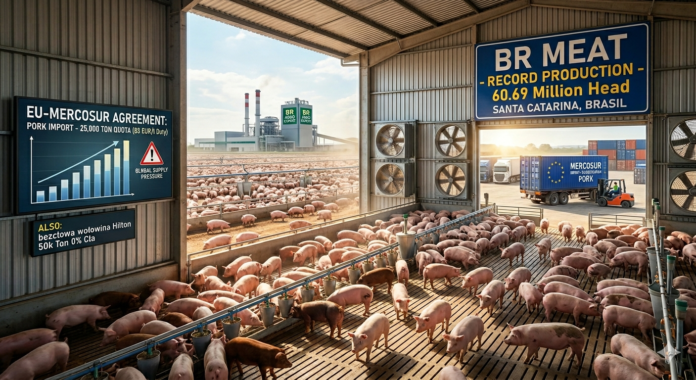 Brazylia bije rekordy w produkcji trzody Chlewnej
