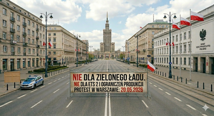 Protest w Warszawie 20.05.2026