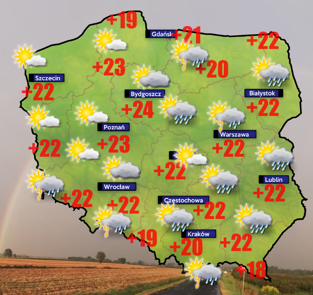Pogoda 1 czerwca. Czerwiec ciepły i suchy z lokalnymi nawałnicami