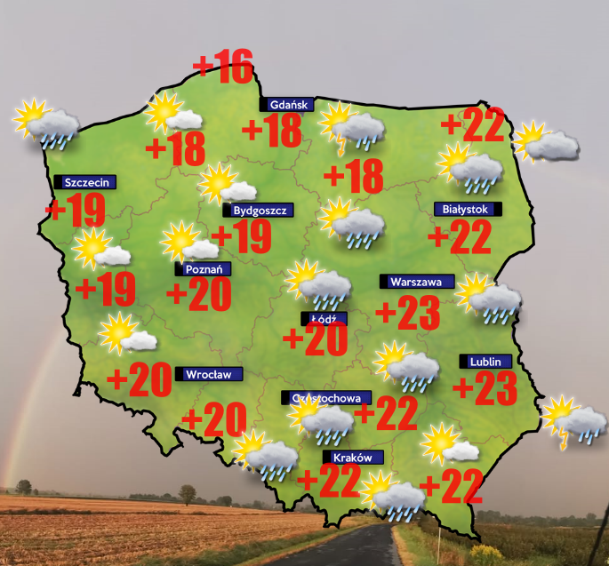 Pogoda 21 maja- wiatr się nasili