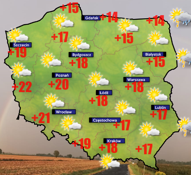 Pogoda 28 maja- lokalnie +2 stopnie przy gruncie