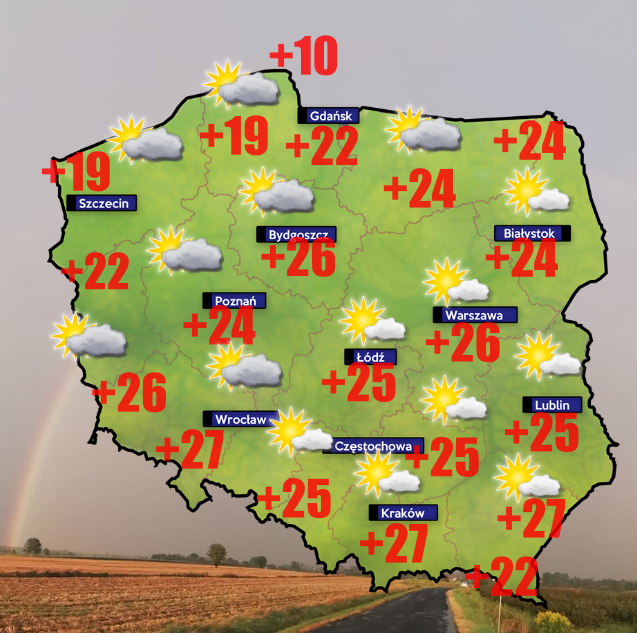 Pogoda 4 maja- wrócą zamiecie piaskowe. Co z deszczem?