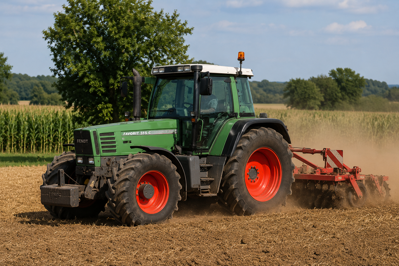Fendt Favorit 515 C. Dlaczego ten 150-konny ciągnik wciąż jest marzeniem wielu rolników?