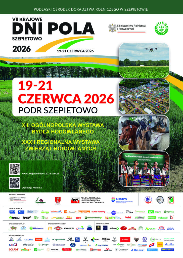 VII Krajowe Dni Pola 2026. Szepietowo zaprasza rolników z całej Polski