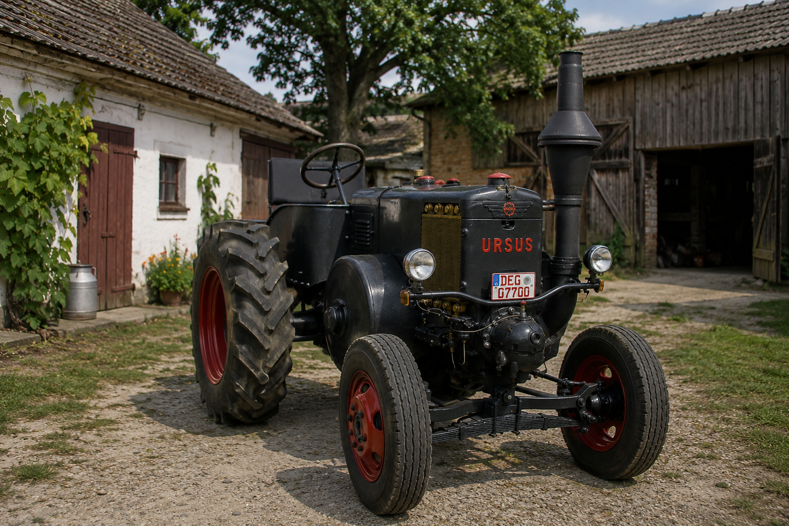 Ile koni mechanicznych miał Ursus C-451? Dane techniczne kultowego ciągnika