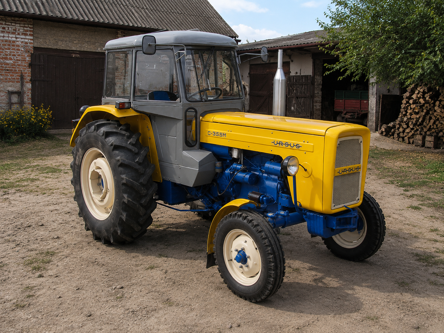 Ile koni mechanicznych miał Ursus C-355M? Parametry kultowego ciągnika z lat 70