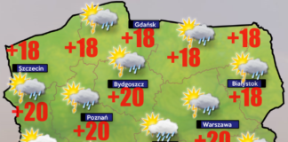 Pogoda 13 czerwca