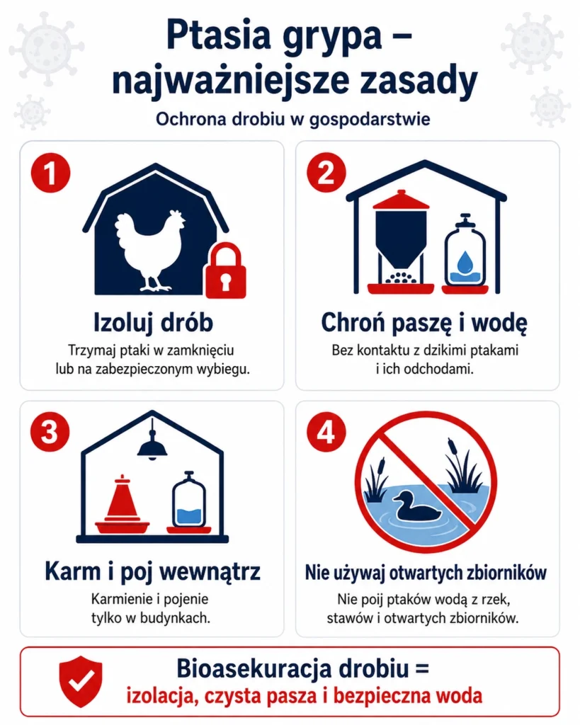 Ptasia grypa, ASF, pryszczyca – bioasekuracja zaczyna się od wejścia. Maty dezynfekcyjne jako ograniczenie ryzyka