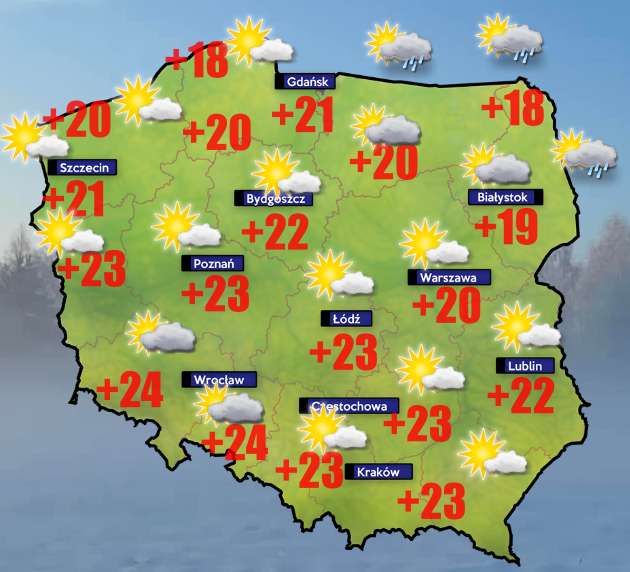 Pogoda 28 lipca. To będzie bardzo wietrzny wtorek