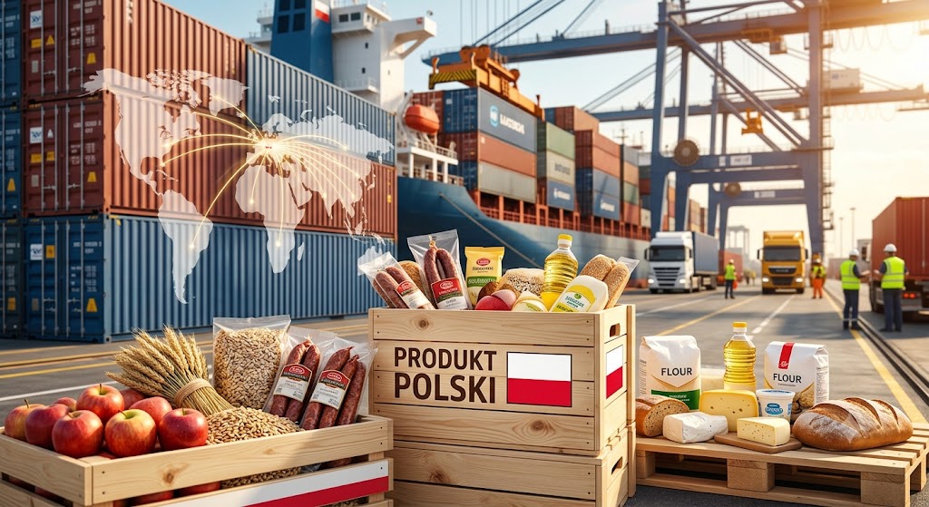 Eksport polskiej żywności podbija świat – przekroczył już 24 mld euro