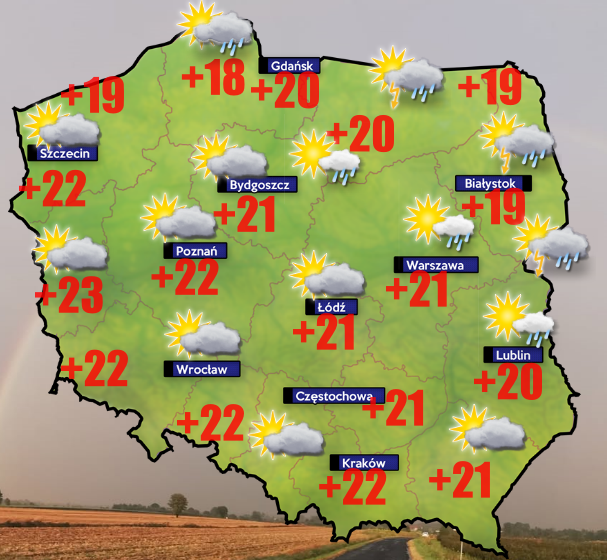 Wichura na Podlasiu, Mazowszu i Mazurach- pogoda 4 lipca